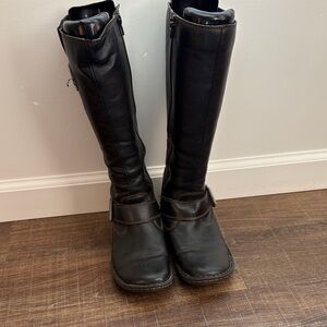 BOC Black Heeled Boots